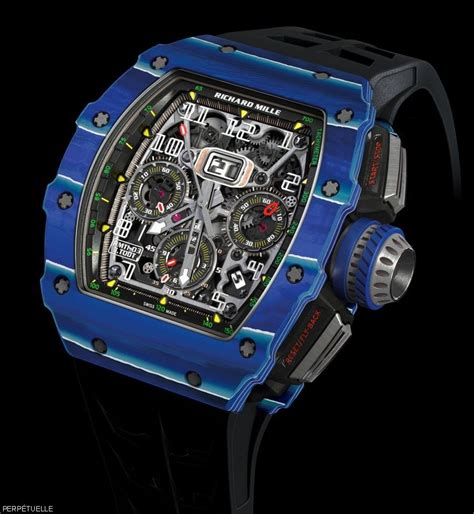 richard mille 11-03 blue|richard mille watches.